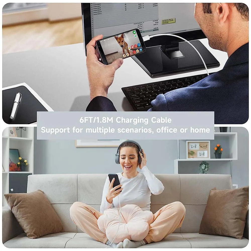 NNBILI 1-3PCS 10A 100W Type C Super Fast Charging Cable Data Cord For  Huawei OPPO vivo iQoo Quick Charing USB C Cables