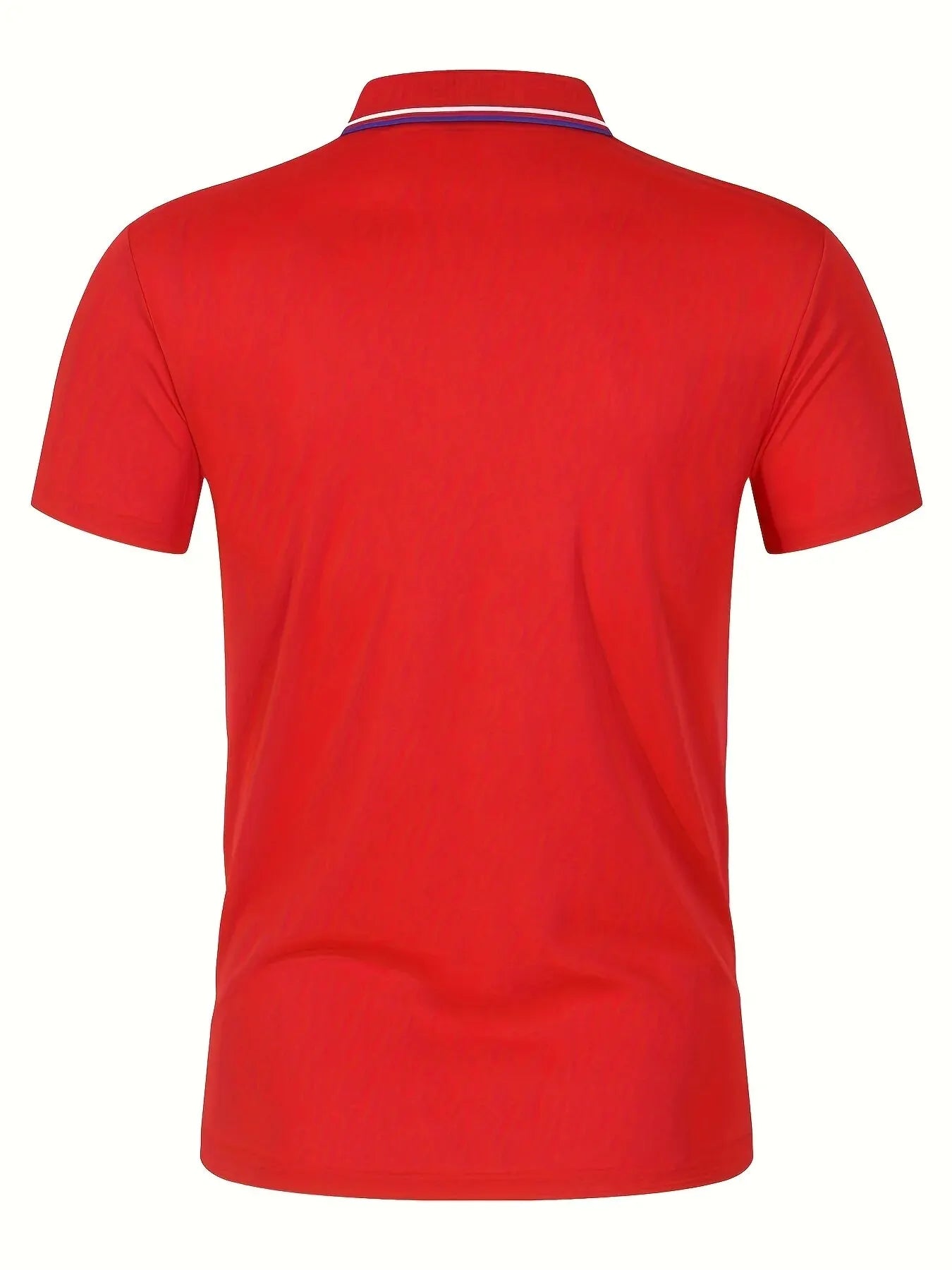 2025 Hot Sale Men's Summer Casual Breathable Comfortable Polo Shirt Men's Solid Color High Quality Short Sleeve T-Shirt