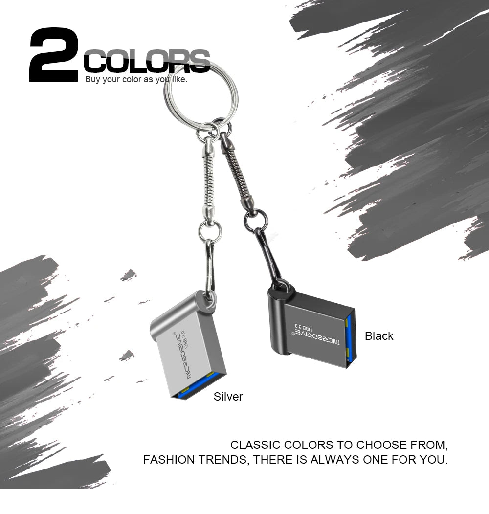 USB Flash Drive High Speed 3.0 Mini Flash Pendrive 128GB 64GB 32GB 16GB Cle USB 3.0 Stick 64GB 128GB USB Storage Key USB Devices